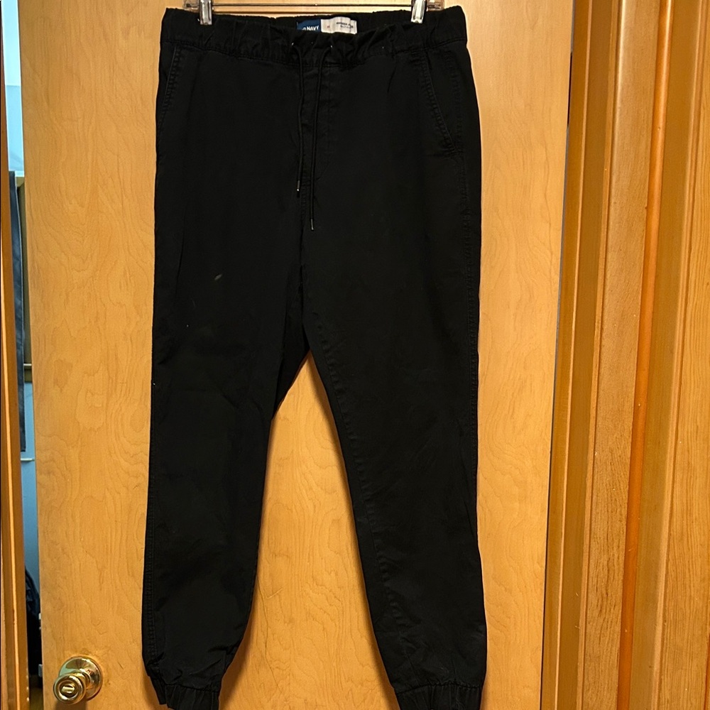 Old Navy Black Drawstring Joggers